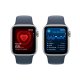 Apple Watch SE GPS Cassa 40mm in Alluminio Argento con Cinturino Sport Blu Tempesta - M/L 6