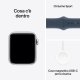 Apple Watch SE GPS Cassa 40mm in Alluminio Argento con Cinturino Sport Blu Tempesta - M/L 9