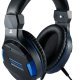 Bigben Interactive PS4OFHEADSETV3 cuffia e auricolare Cablato A Padiglione Giocare Nero, Blu 3