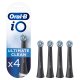 Oral-B iO Ultimate Clean Testine Di Ricambio Nere , 4 Pezzi 2