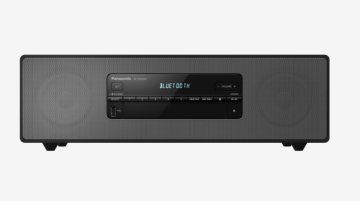 Panasonic STEREO IN LEGNO DAB+ 40 W Mini impianto audio domestico Nero