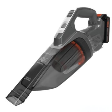 Nero & Decker Dustbuster aspirapolvere senza filo Nero, Grigio, Arancione Senza sacchetto