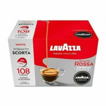 Lavazza A Modo Mio Qualità Rossa, 108 Capsule