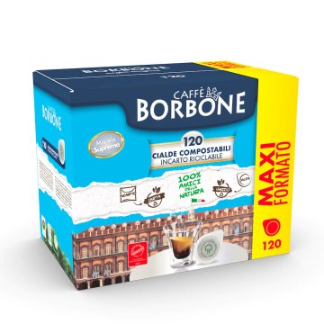 Caffè Borbone Cialda Miscela Suprema - confezione da 120 pezzi