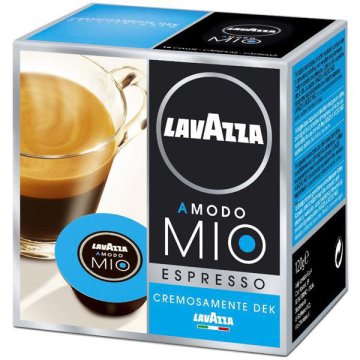 Lavazza Cremosamente dek 16 pz Capsule originali caffè per macchine da caffe a Modo Mio