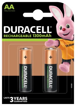 Duracell Ricaricabili Plus Stilo AA B2 2pz