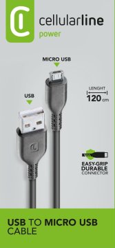 Cellularline Power Cable 120cm - MICRO USB