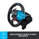 Logitech G Logitech G29 Driving Force Racing Wheel Volante da Corsa, Pedali Regolabili, Ritorno di Forza Reale, Comandi Cambio in Acciaio Inossidabile, Volante in Pelle, Presa EU, per PS5, PS4, PC, Ma 4