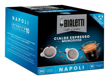 Bialetti 096080380 capsula e cialda da caffè Cialde caffè Tostatura scura 50 pz