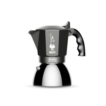 Bialetti Brikka Induction Moka Nero, Acciaio inox