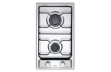 De’Longhi I 23 D piano cottura Acciaio inox Da incasso 30 cm Gas 2 Fornello(i)