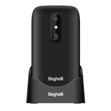 Beghelli 9206 cellulare 7,11 cm (2.8") 100 g Nero Telefono per anziani