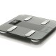 Laica PS7005 bilance pesapersone Rettangolo Grigio, Acciaio inox Bilancia pesapersone elettronica 2