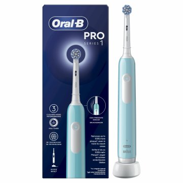 Oral-B Pro 1 Sensitive Clean Adulto Spazzolino rotante-oscillante Blu