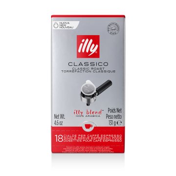 Illy 7998 capsula e cialda da caffè Cialde caffè Tostatura media 18 pz