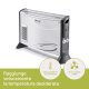 Imetec Eco Rapid, Stufa Elettrica 2000 W, Tecnologia a Basso Consumo Energetico, Termoconvettore 4 Temperature, Termostato Ambiente, Silenzioso 4