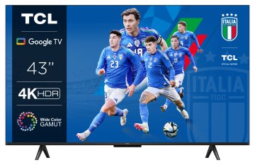 TCL P79 Serie P7 Smart TV Nanotecnologia WCG 4K 43" 43P79B, Dolby - Atmos, Google TV