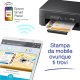 Epson Expression Home XP-2200 stampante multifunzione A4 getto d'inchiostro 3in1, scanner, fotocopiatrice, Wi-Fi Direct, cartucce separate, 3 mesi di inchiostro incluso con ReadyPrint 8