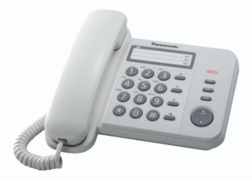 Panasonic KX-TS520EX1W telefono Bianco