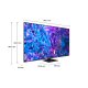 Samsung Q70D TV QLED 4K 85” QE85Q70DATXZT Smart TV Wi-Fi Black 2024, Quantum Processor 4K, 4K AI Upscaling, AirSlim Design, OTS Lite 4