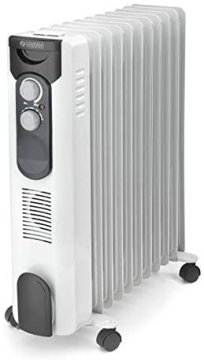 Olimpia Splendid CaldoRad 11 Interno Grigio, Bianco 2500 W Riscaldatore ambiente elettrico a olio