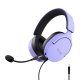 Trust GXT 489P FAYZO Auricolare Cablato A Padiglione Gaming Nero, Viola 2