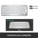 Logitech MX Keys Mini tastiera Ufficio RF senza fili + Bluetooth QWERTY Italiano Grigio 14