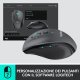 Logitech M705 Marathon Mouse Wireless, Ricevitore USB Unifying 2,4 GHz, 1000 DPI, 5 Pulsanti Programmabili, Durata Batteria di 3 Anni, Compatibile con PC, Mac, Laptop, Chromebook 10