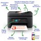 Epson WorkForce WF-2930DWF stampante multifunzione A4 getto d'inchiostro (stampa, scansione, copia), display LCD 3.7cm, ADF, WiFi Direct, 3 mesi di inchiostro incluso con ReadyPrint 3