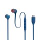 JBL Tune 310C USB Auricolare Cablato In-ear Musica e Chiamate USB tipo-C Blu 7