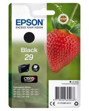 Epson Strawberry Cartuccia Fragole Nero Inchiostri Claria Home 29