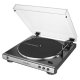 Audio-Technica AT-LP60XUSB Giradischi con trasmissione a cinghia Grigio, Metallico Completamente automatico 2