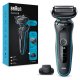 Braun Series 5 51-M1200s rasoio elettrico Trimmer Nero, Blu 4