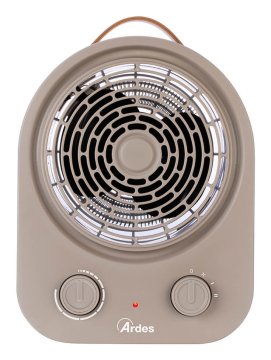 Ardes AR4F17 stufetta elettrica Interno Beige, Bianco 2000 W Riscaldatore ambiente elettrico con ventilatore