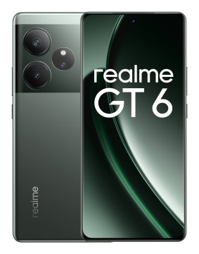 realme GT 6 17,2 cm (6.78") Doppia SIM Android 14 5G USB tipo-C 16 GB 512 GB 5500 mAh Verde