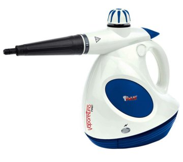 Polti Vaporetto First Pulitore a vapore portatile 0,2 L 1000 W Blu, Bianco