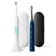 Philips Sonicare ProtectiveClean 5100 4500 series Spazzolini Elettrico Sonici, con custodia da viaggio, confezione da 1 Spazzolino Bianco e 1 Spazzolino Blu HX6851/34 2