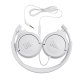 JBL Tune 500 Cuffie Cablato A Padiglione MUSICA Bianco 4