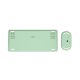 Trust Lyra tastiera Mouse incluso Universale RF senza fili + Bluetooth QWERTY Italiano Verde 7