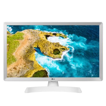 LG 24TQ510S Monitor TV 23.6" smart webOS 22 Wi-Fi NOVITÀ 2022 Bianco