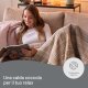 Imetec CaldoPlaid Elegance, Plaid Riscaldabile, Morbida Coperta Elettrica, 180x140 cm, Tessuto Double Face, Risparmio Energetico, Tecnologia Adapto, Rapido Riscaldamento, 6 Temperature, Lavabile 3