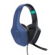 Trust GXT 415B Zirox Auricolare Cablato A Padiglione Giocare Blu 3