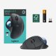 Logitech ERGO M575 Mouse Trackball Wireless - Facile controllo con il pollice, Tracciamento fluido, Design ergonomico e confortevole, per Windows, PC e Mac, con Bluetooth e USB 17