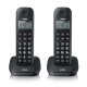 Brondi Gala Twin Telefono DECT Identificatore di chiamata Nero 2