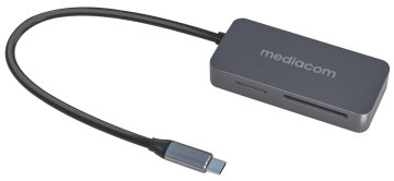 Mediacom MD-S405 lettore di schede USB 3.2 Gen 1 (3.1 Gen 1) Type-C Alluminio