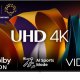 TVC LED 55 UHD 4K SMART VIDAA U7.6 HDMI2 2