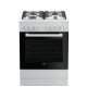 Beko FSST62110DW Cucina Elettrico Gas Bianco A 2