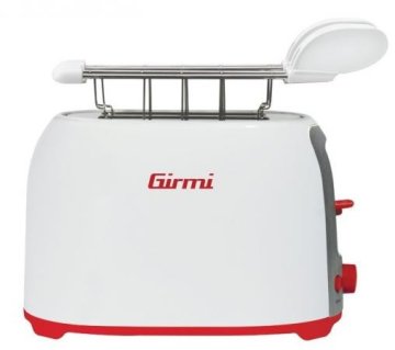 Girmi TP1001 tostapane 6 2 fetta/e 750 W Rosso, Bianco