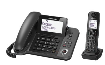 Panasonic KX-TGF320E telefono Telefono DECT Identificatore di chiamata Nero