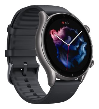 Amazfit GTR 3 3,53 cm (1.39") AMOLED Digitale 454 x 454 Pixel Touch screen Nero GPS (satellitare)